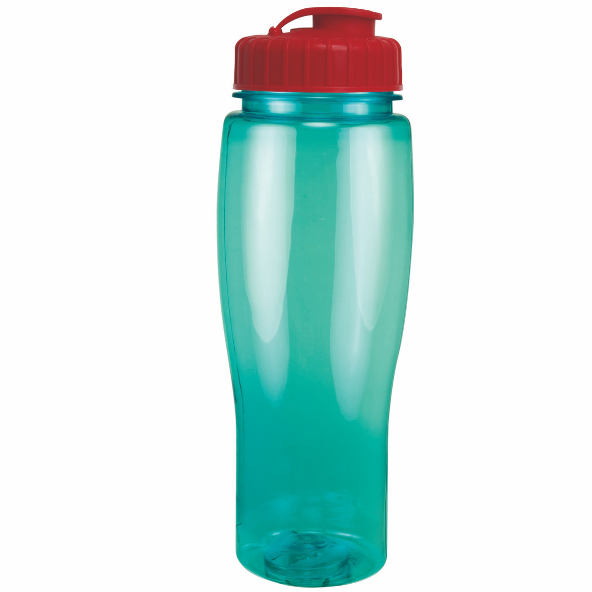 24 Oz. Contour Translucent Bottle w/ Flip Top Lid