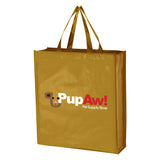 Metallic Non-woven Shopper Tote Bag