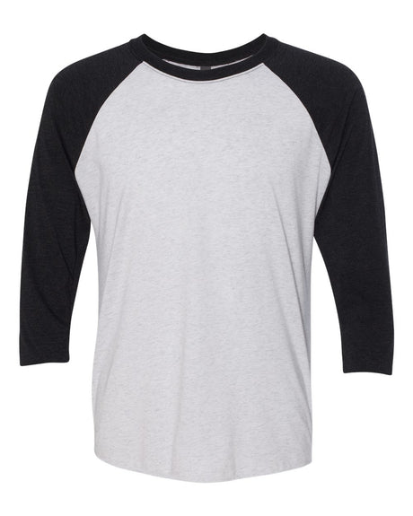 000046 Next Level Unisex Triblend Three-Quarter Sleeve Raglan Shirt