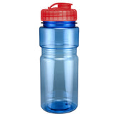 20 Oz. Translucent Recreation Bottle w/ Flip Top Lid