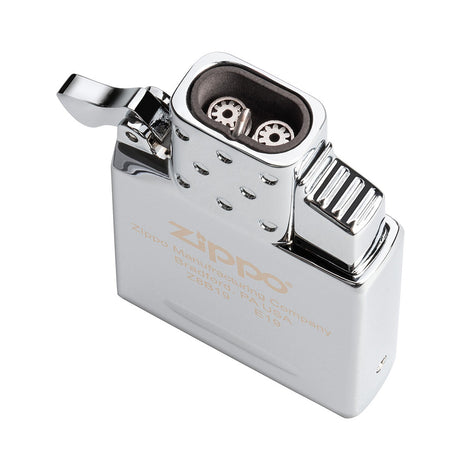Matte Zippo® Lighter & Double Butane Insert Gift Set