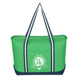 Large Cotton Canvas Admiral Tote Bag