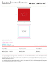 48 Hr Quick Ship - White Microfiber Dri-Lite Terry Sponsorship Rally Towel, 15x15, Sublimated