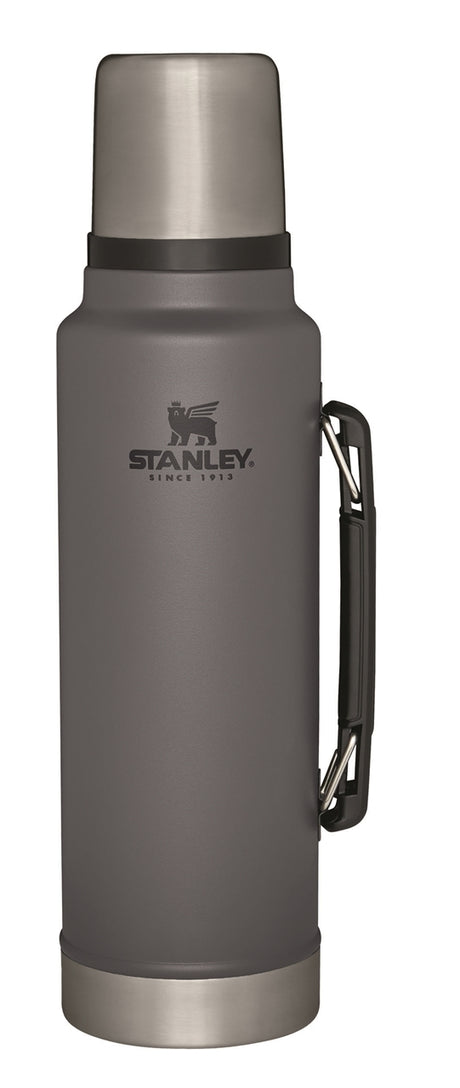 Stanley® Classic 1.5 qt vacuum insulated SS bottle, grey - Etched