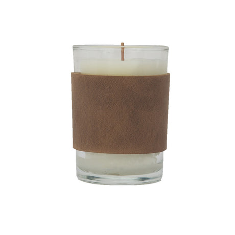8 Oz. HARPER Leather Wrapped Candle