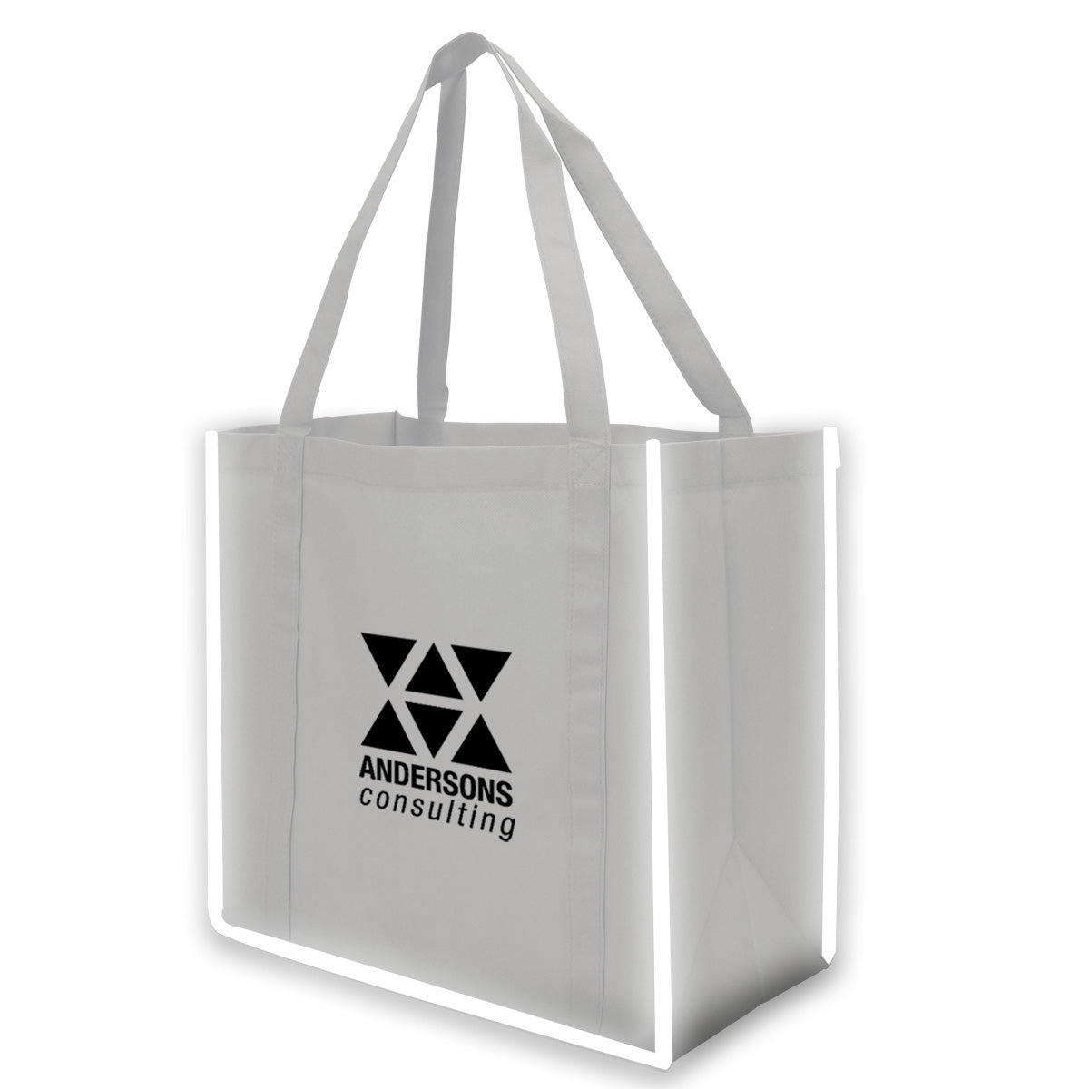 Reflective Large Grocery Tote Bag