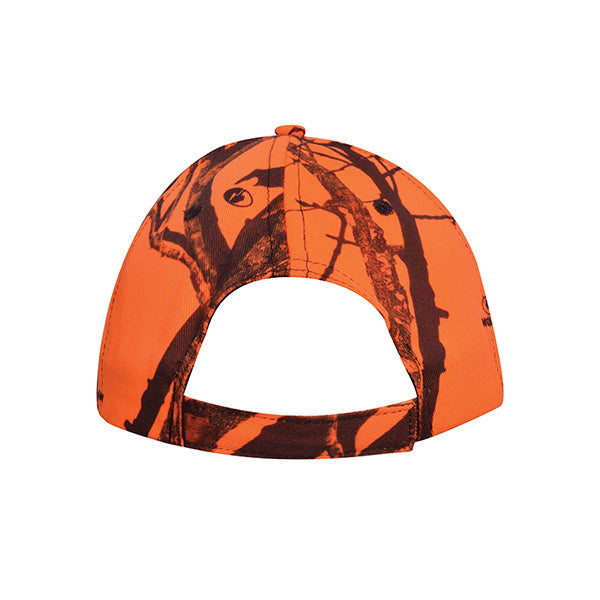 Mossy Oak® Fluorescent Blaze® Orange Camo Cap