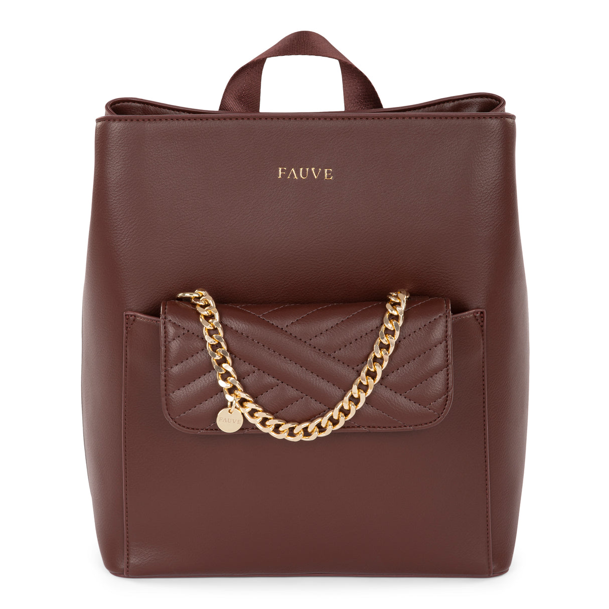 FAUVE COLLECTION- Vegan Leather Backpack