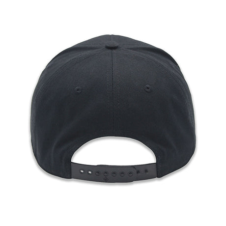 Deluxe 5 Panel Constructed Cotton Twill Flat Bill Cap