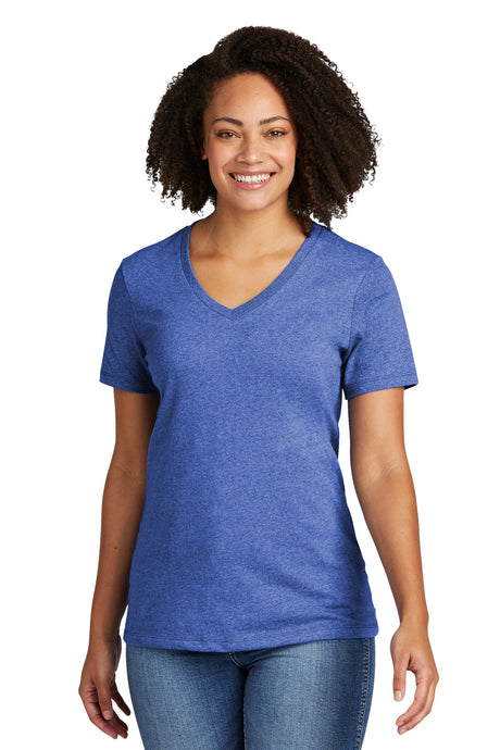 Allmade Women's Recycled Blend V-Neck Tee Shirt