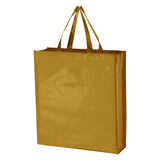 Metallic Non-woven Shopper Tote Bag