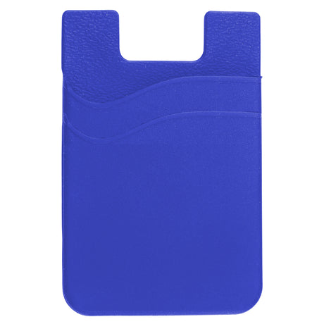 Dual Packet Silicone Cell Phone Sleeve with Adhesive Backing