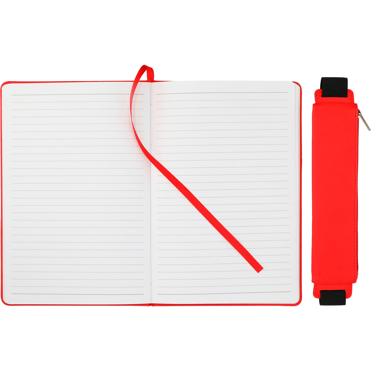 FUNCTION Office Hard Bound Notebook With Pen Pouch