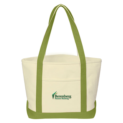 Medium Starboard Cotton Canvas Tote Bag