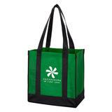 000440 Non-woven Two-tone Shopper Tote Bag