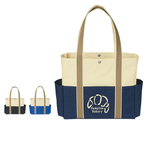 Tri-color Tote Bag