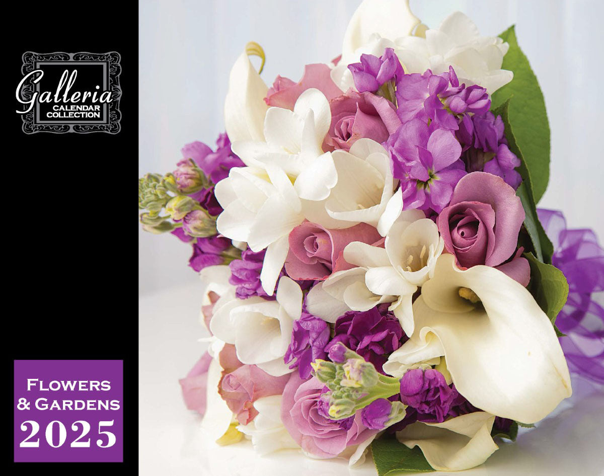 Galleria Wall Calendar 2025 Flowers & Gardens