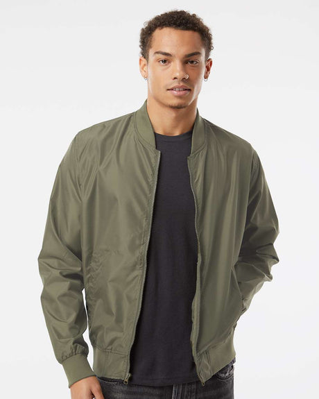 Independent Trading Co. Lightweight Bomber Jacket