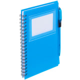 5.5" x 7" FSC Mix Star Spiral Notebook with Pen
