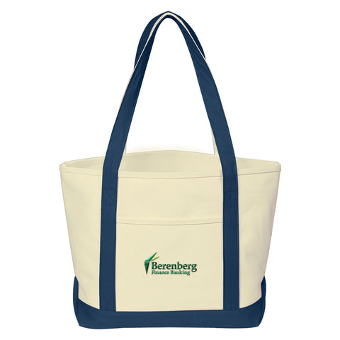 Medium Starboard Cotton Canvas Tote Bag