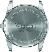 Alliance Silver Dial Watch w/Brown Leather Strap