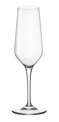 Bormioli Rocco Electra Champagne 7.75oz stemmed crystal flute
