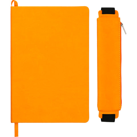 FUNCTION Office Hard Bound Notebook With Pen Pouch