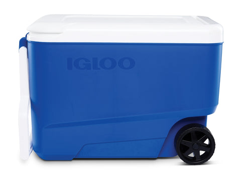 Igloo Wheelie Cool 38qt Cooler on wheels Blue (Undecorated)