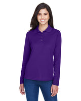 000156 CORE 365 Ladies' Pinnacle Performance Long-Sleeve Piqué Polo