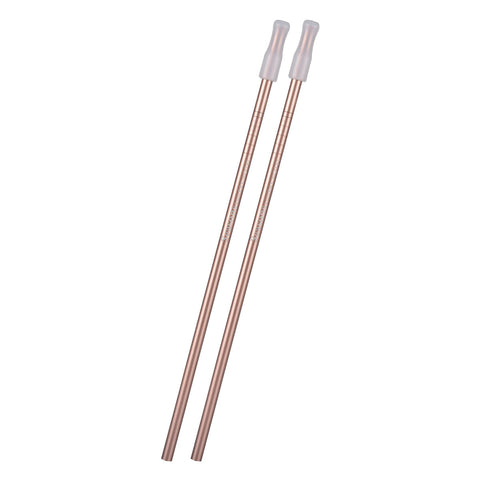 2- Pack Park Avenue Stainless Straw Kit With Cotton Pouch