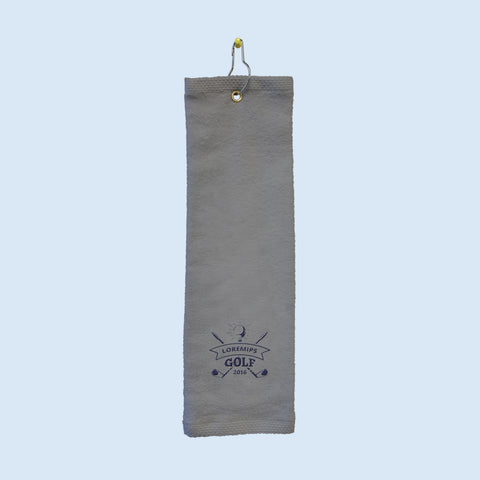 100% Cotton Velour Golf Towel 16