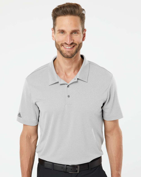 Adidas Heathered Sport Polo Shirt