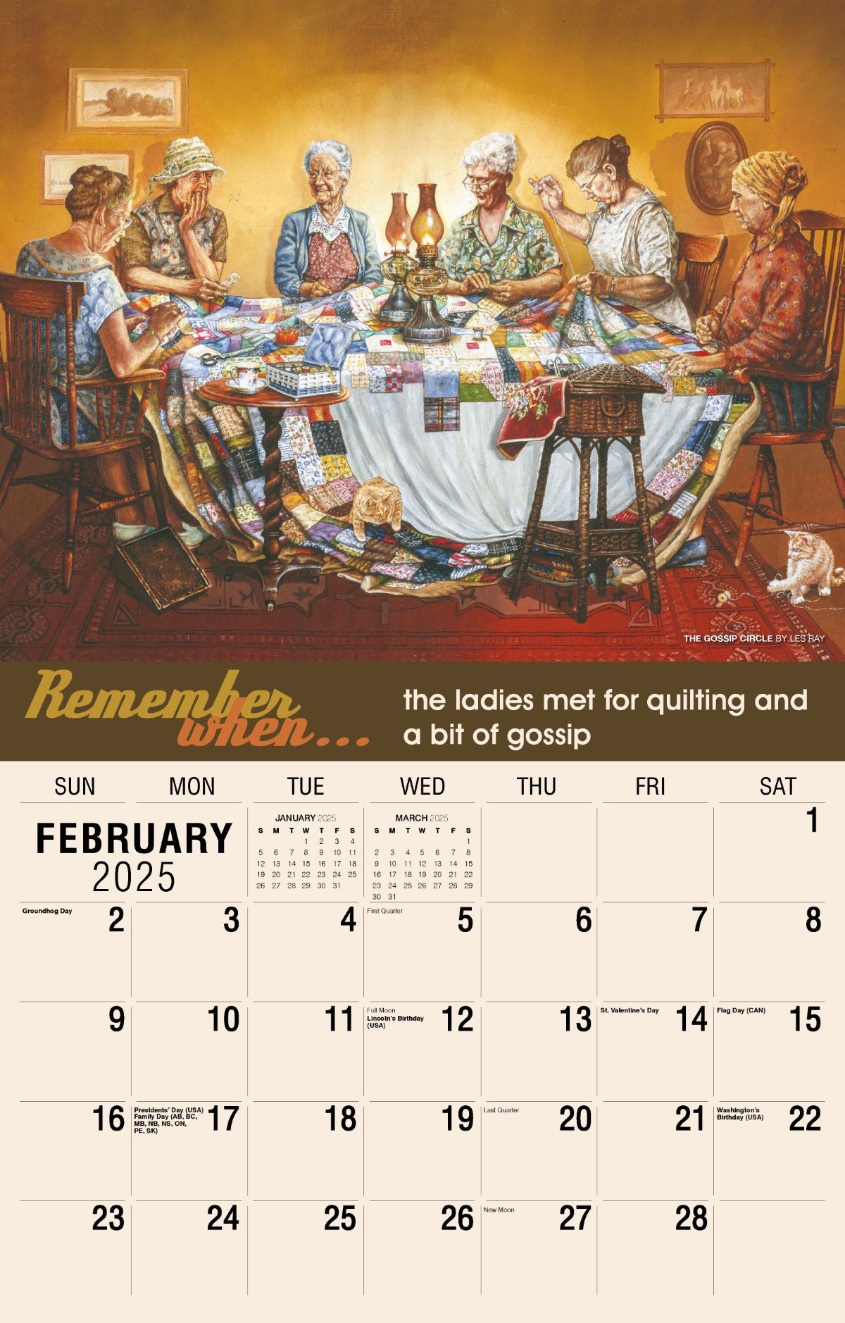 Galleria Wall Calendar 2025 Remember When Calendar