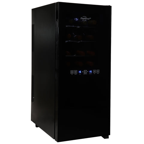Koolatron 24 bottle Wine Cooler, black