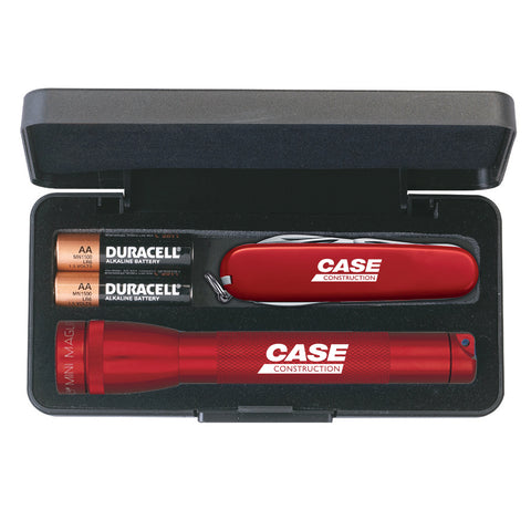 Mini Maglite® With Large Victorinox® Swiss Army Knife