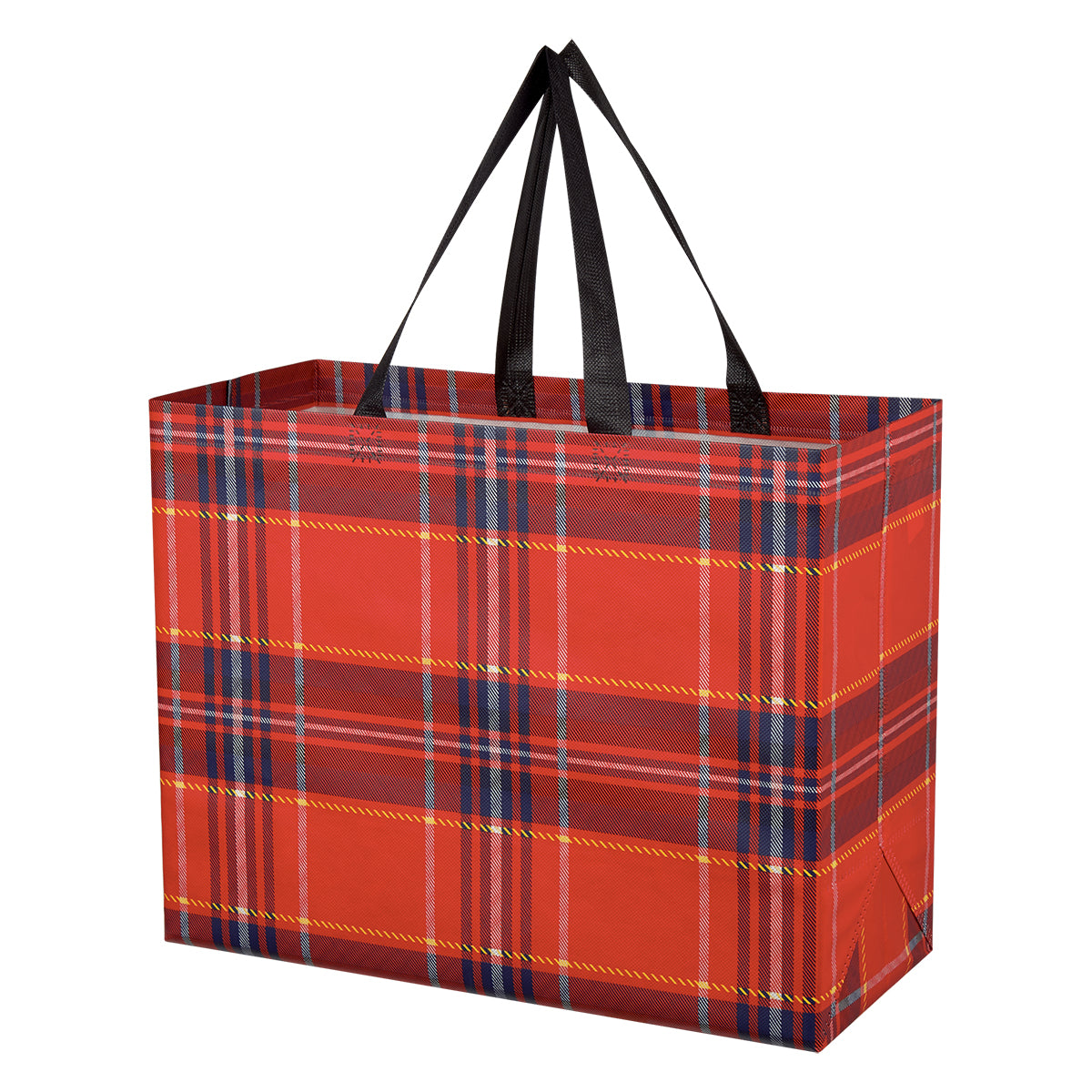 Soho Tartan Laminated Non-woven Shopper Bag