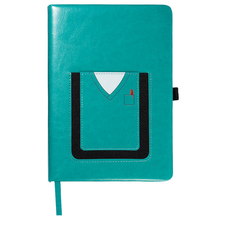Leeman‚Ñ¢ Medical-Themed Journal Book w/Cell Phone Pocket