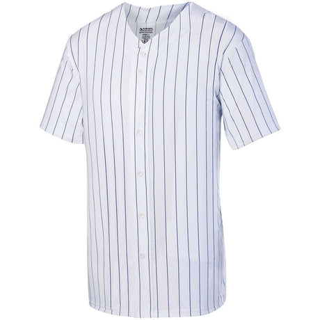 Youth Pinstripe Full-Button Jersey