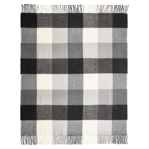 Plaid Wool Blanket, 50x60, Blank Only