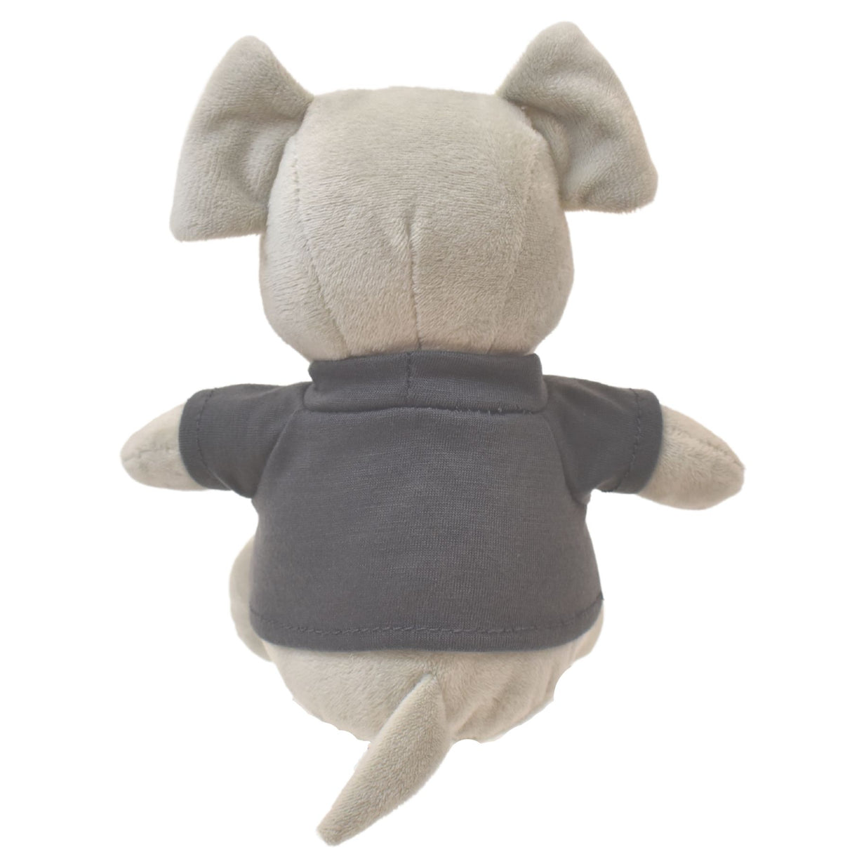 6" Mini Me Gray Brooklyn Bulldog w/T-Shirt