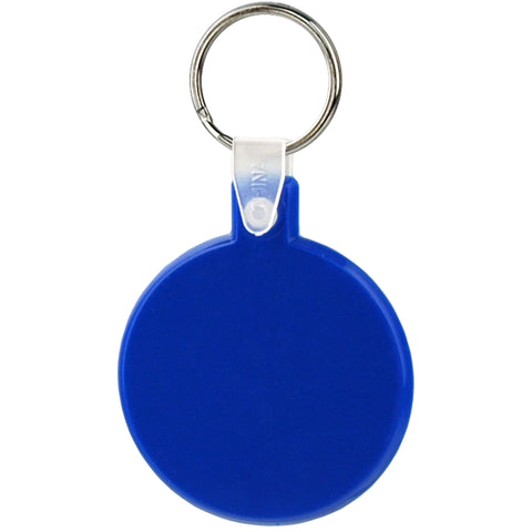 Soft Squeezable Key Tag (Round)