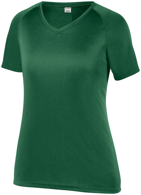 Ladies Attain Wicking Raglan Sleeve Tee