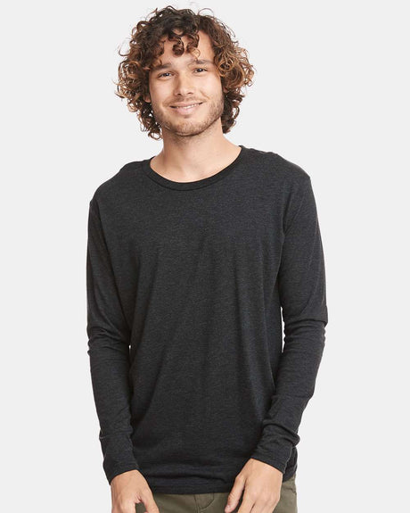 Next Level Triblend Long Sleeve Crew Neck T-Shirt