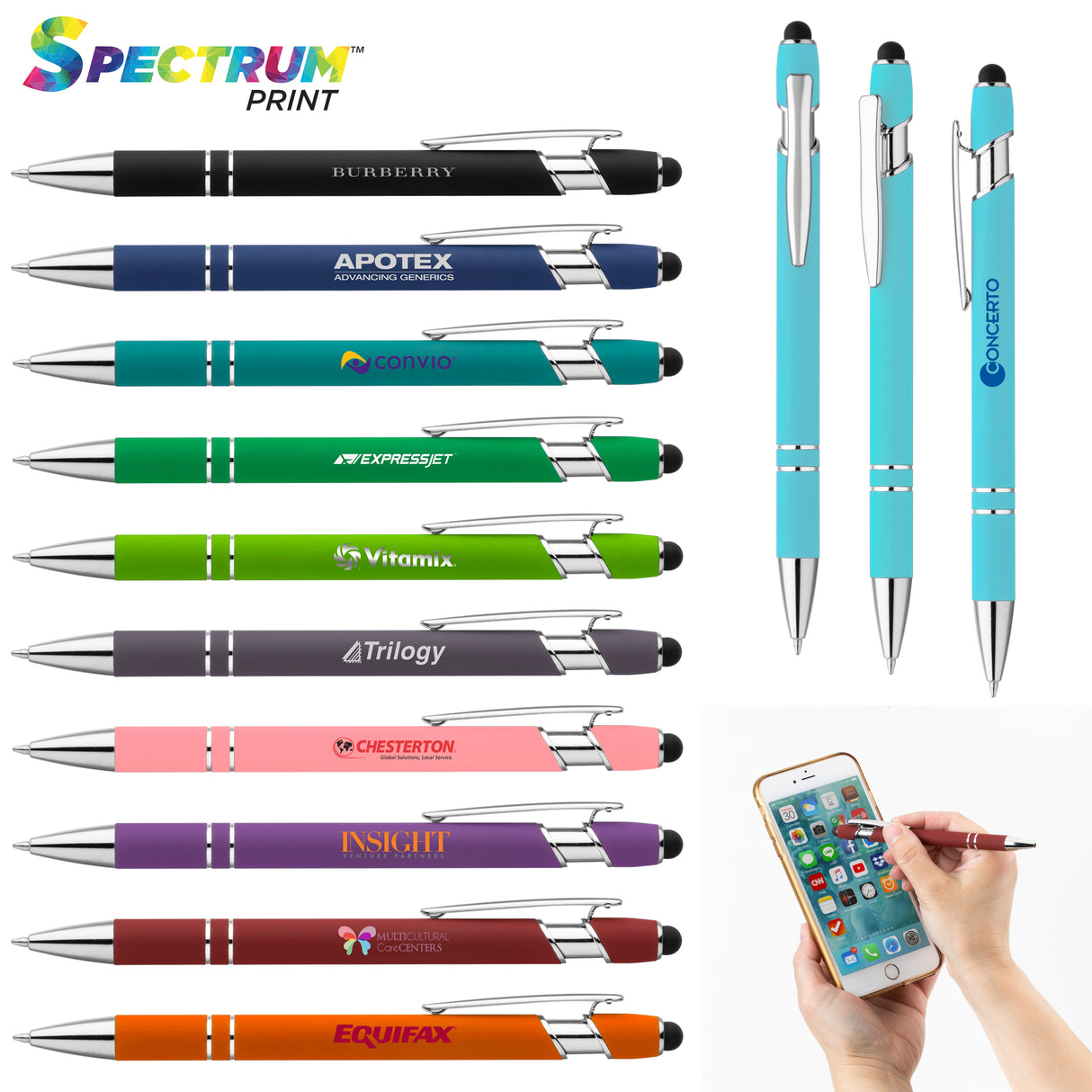 Athens Soft Touch Metal Ballpoint Pen