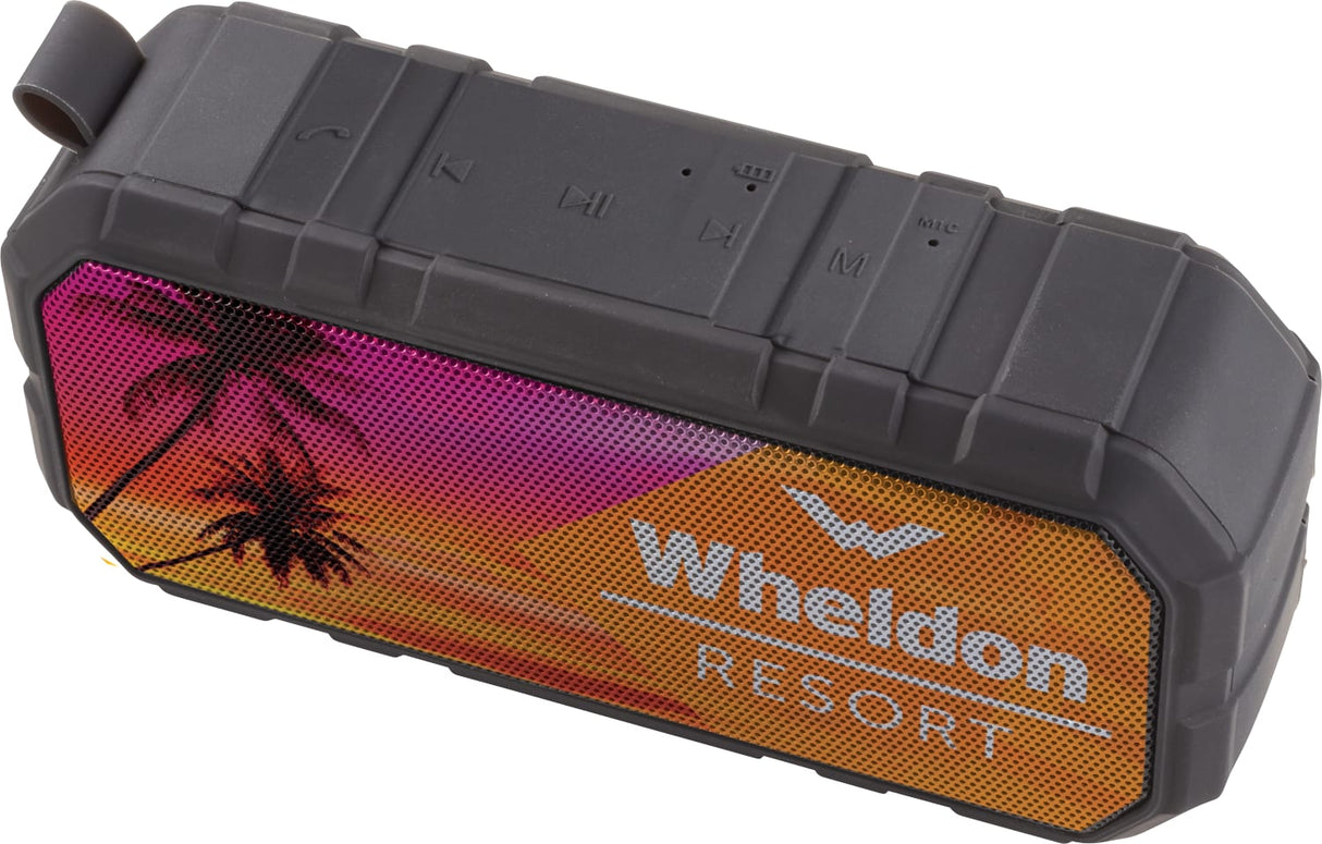 000398 Brick Outdoor Waterproof Bluetooth Speaker