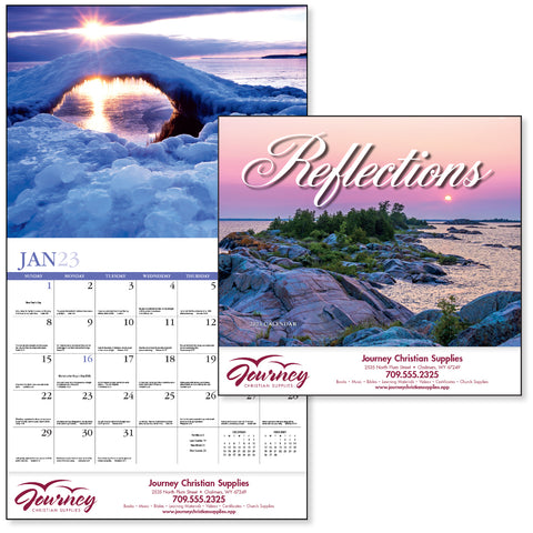 Reflections (Non-Denominational) Appointment Calendar - Stapled