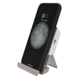 Compact Wireless Charging Pad & Stand
