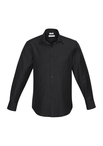 Men's Preston Easy Care Self Stripe Shirt