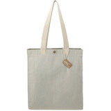 000382 Repose 10oz Recycled Cotton Box Tote w/Snap