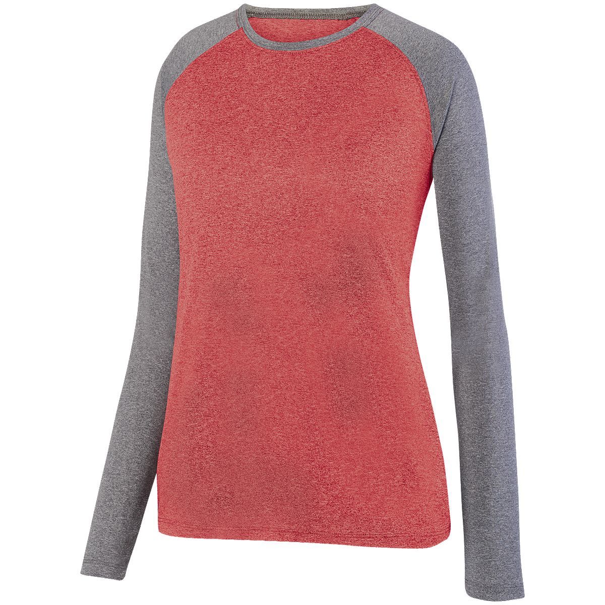Ladies' Kinergy Two Color Long Sleeve Raglan Tee